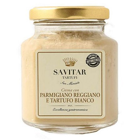 Crema con Parmigiano Reggiano e Tartufo Bianco Savitar 180g