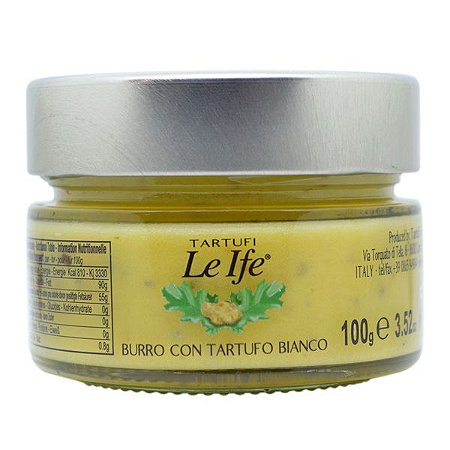 Manteiga de Trufas Brancas Le Ife 100g