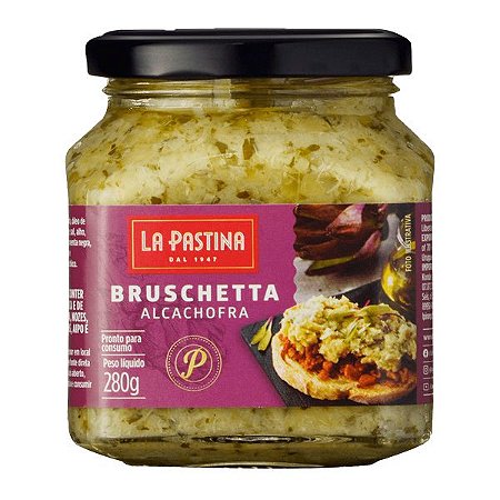 Bruschetta Alcachofra La Pastina 280g