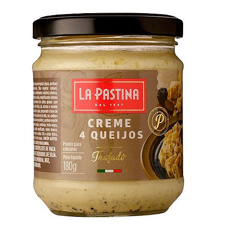 Creme 4 Queijos Trufado La Pastina 180g