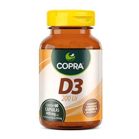 Vitamina D3 Copra 60 Cápsulas