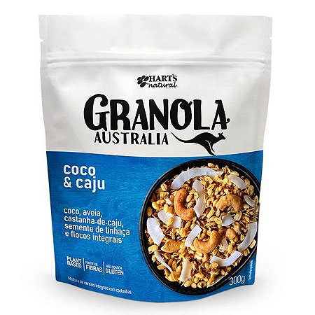 Granola Vegana Coco e Caju Hart's 300g