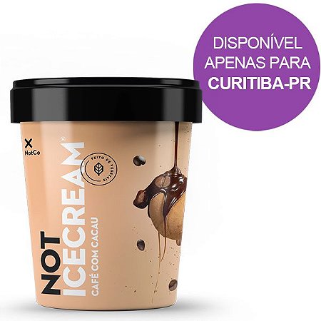 Sorvete Café com Cacau Not IceCream 100ml