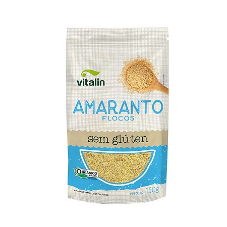 Amaranto Orgânico em Flocos Vitalin 150g