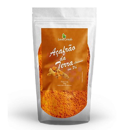 Açafrão da Terra em Pó Leve Crock 40g