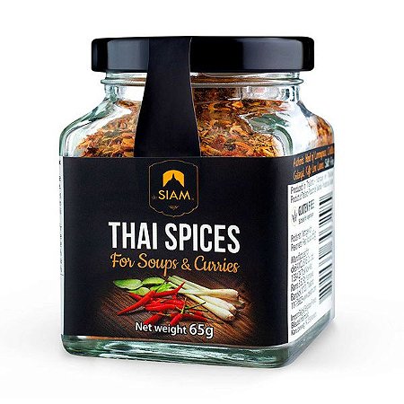 Tempero Mix Pimentas Thai de Siam 65g