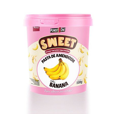 Pasta de Amendoim Banana Sweet 500g