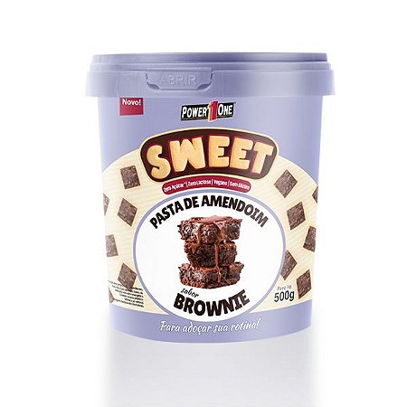 Pasta de Amendoim Brownie Sweet 500g