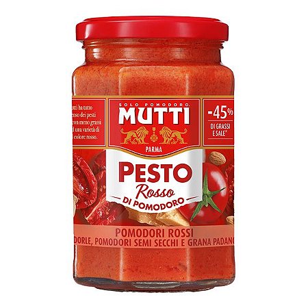 Molho Pesto Rosso di Pomodoro Mutti 180g