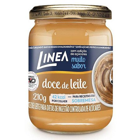 Doce de Leite Tradicional Zero Linea 210g