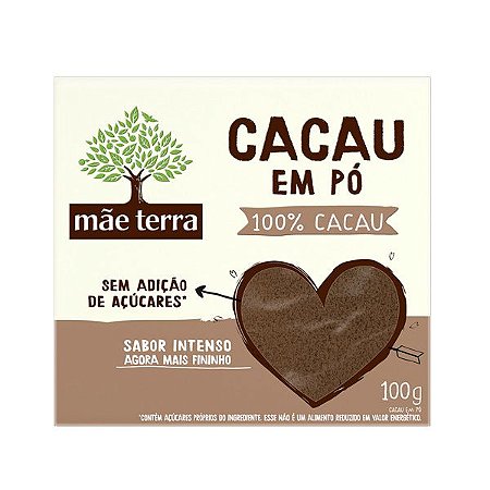 Cacau em Pó Mãe Terra 100g