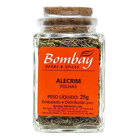 Alecrim Folhas Bombay 25g