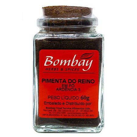 Pimenta do Reino em Pó Bombay 60g