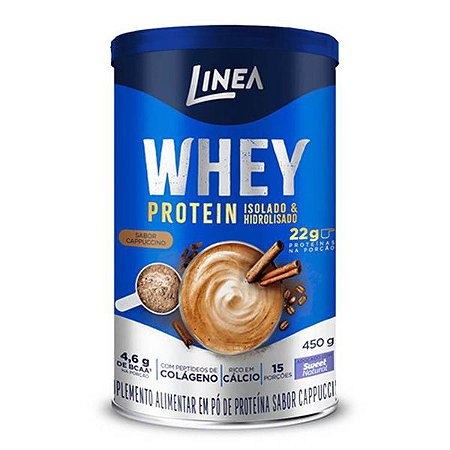 Whey Protein Isolado sabor Cappuccino Linea 450g