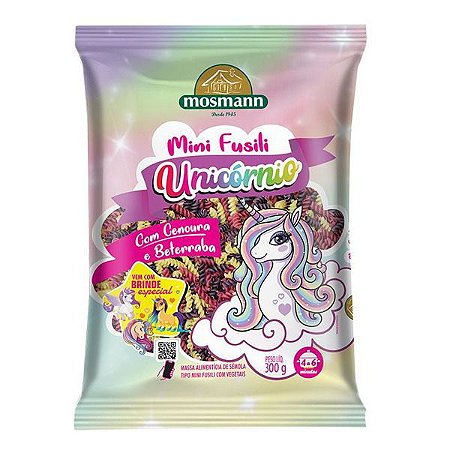 Mini Fusili Unicórnio Mosmann 300g