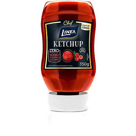 Ketchup Zero Sódio Linea 350g