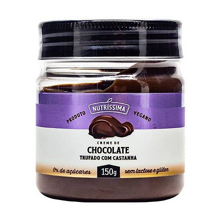 Creme de Chocolate Trufado com Castanha Nutríssima 150g