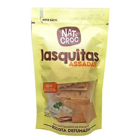 Lasquitas Ricota Defumada Nat Croc 40g