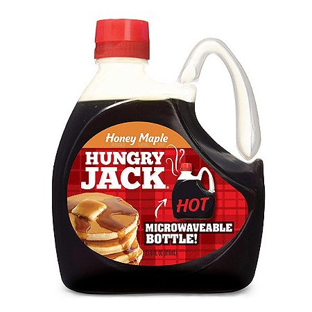 Calda para Panqueca sabor Mel Hungry Jack 816ml