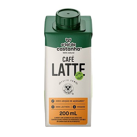 Bebida Latte A Tal da Castanha 200ml