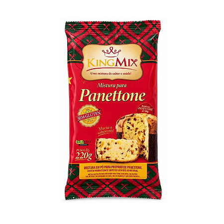 Mistura para Panettone Sem Glúten King Mix 220g