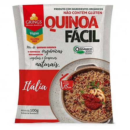Quinoa Fácil Orgânica Itália Grings 100g