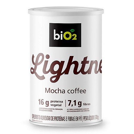 Suplemento Proteína Vegana Lightness Mocha Coffee biO2 300g