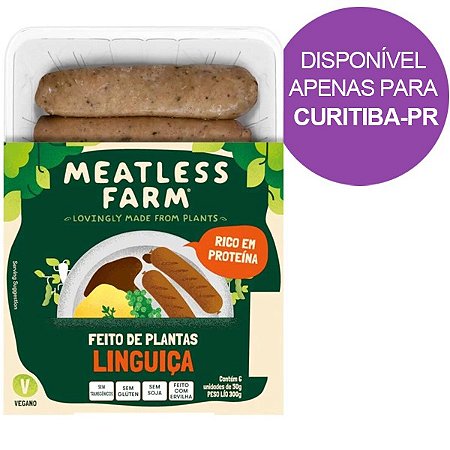 Linguiça Vegana Meatless Farm 300g