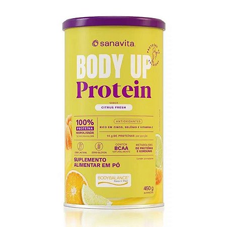 Suplemento Body Up Protein Citrus Sanavita 450g
