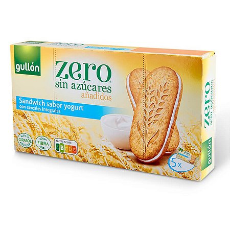 Biscoito Recheado Iogurte Zero Açúcar Gullón 220g