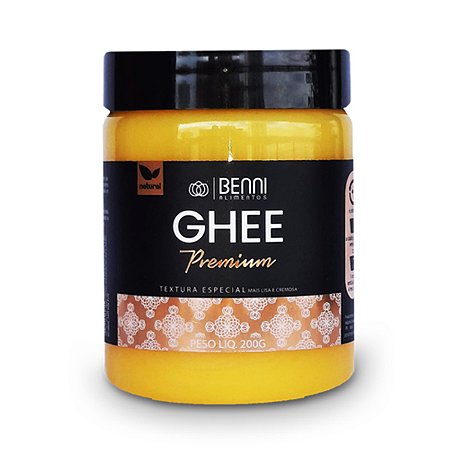 Manteiga Ghee Premium Benni 200g