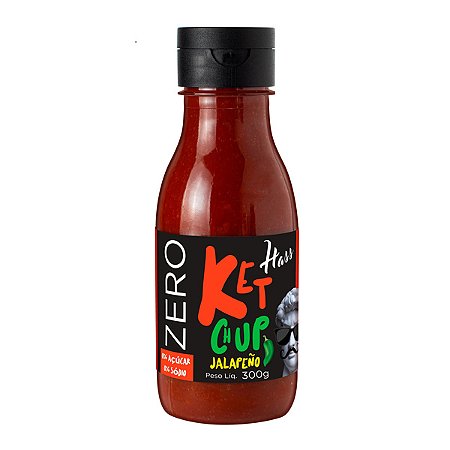 Ketchup Jalapeño Zero Açúcar Hass 300g