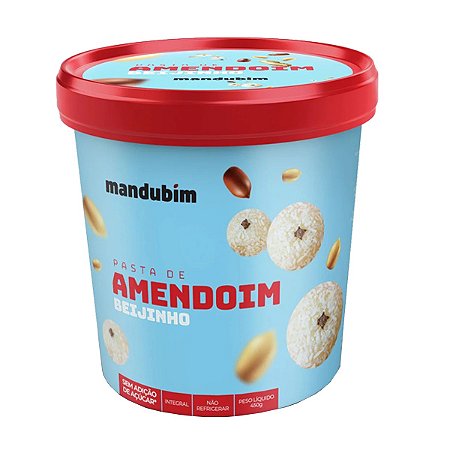 Pasta de Amendoim Beijinho Mandubim 450g