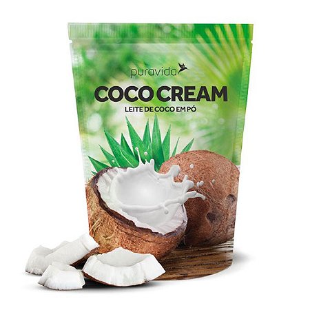 Coco Cream Leite de Coco em Pó Pura Vida 250g
