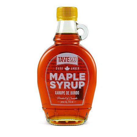 Xarope Bordo 100 Por Cento Pure Maple Syrup 250ml