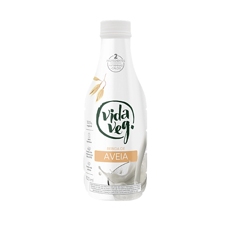 Bebida Vegetal de Aveia Vida Veg 700ml – Cremosa e Natural