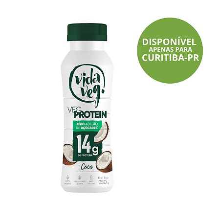 Iogurte Proteico Vida Veg 250g | Alto Teor de Proteína e Sem Lactose