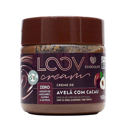 Creme Loov Avelã com Cacau Chocolife 160g