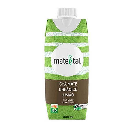 Chá Mate Orgânico com Limão Mate e Tal 330ml