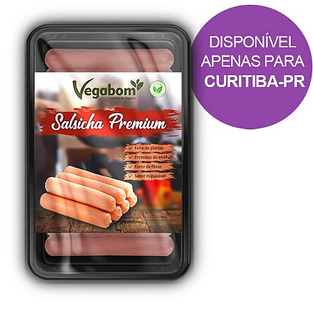 Salsicha Vegana Premium Vegabom 300g