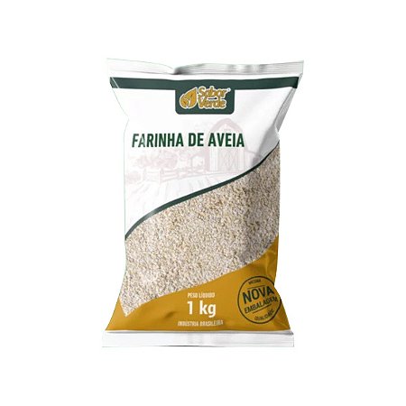 Farinha de Aveia Sabor Verde 1kg