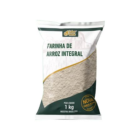 Farinha de Arroz Integral Sabor Verde 1kg