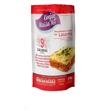 Massa Lasanha Konjac 270g