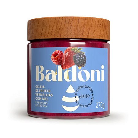 Geleia de Frutas Vermelhas Baldoni 270g