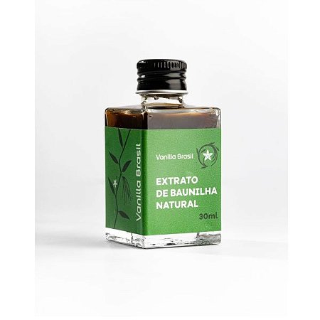 Extrato de Baunilha Natural Vanilla Brasil 30ml