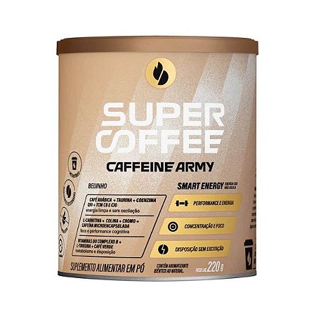 Super Coffee 3.0 Beijinho Caffeine Army 220g