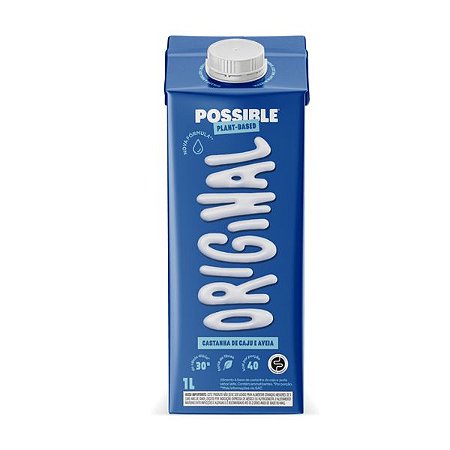 Bebida Vegetal Possible Original 1 Litro