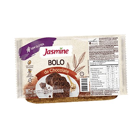 Bolo de Chocolate Sem Glúten Jasmine 300g