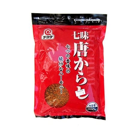 Pimenta Vermelha em Pó Shichimi Togarashi Chiyoda 300g
