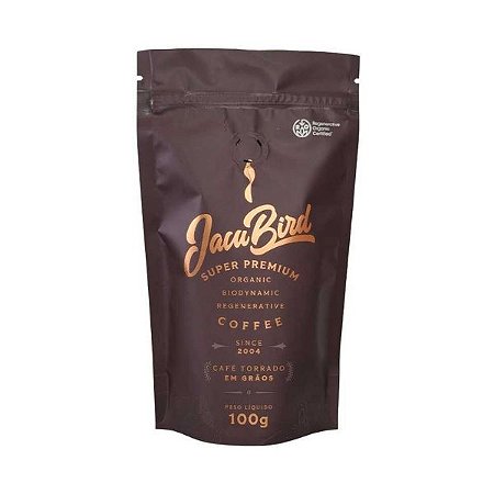Café Orgânico Torrado em Grãos Jacu Bird 100g